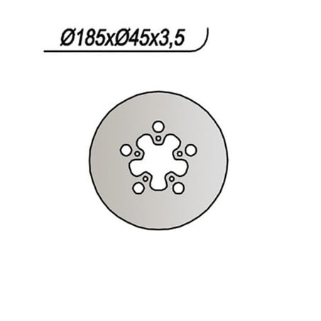 061 REAR BRAKE DISC Montesa Honda Cota Evasi N 1995+ NG