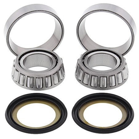 22-1044 KIT TRASMISSIONE STERZO CUSCINETTI E PARAPOLVERE Moto Guzzi V7 Cafe Classic 2009+ ALL BALLS