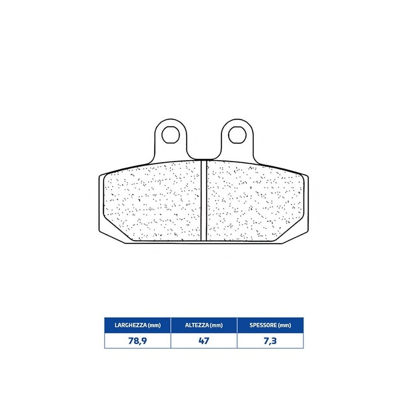 2794A3+ REAR BRAKE PAD 2794A3+ Moto Guzzi V85 TT Strada E5+ 2024+ CL BRAKES