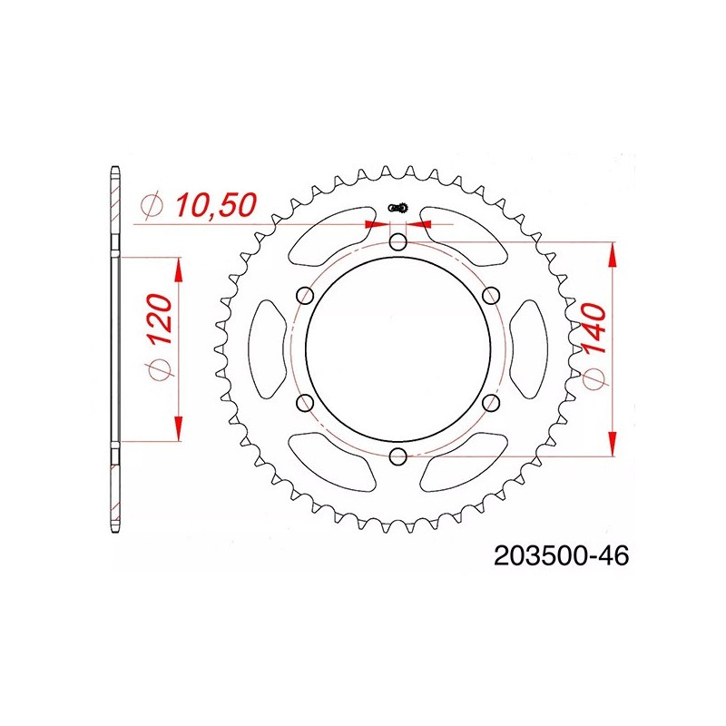 203500-46 Moto Morini 6 2 STR 2022+ AFAM