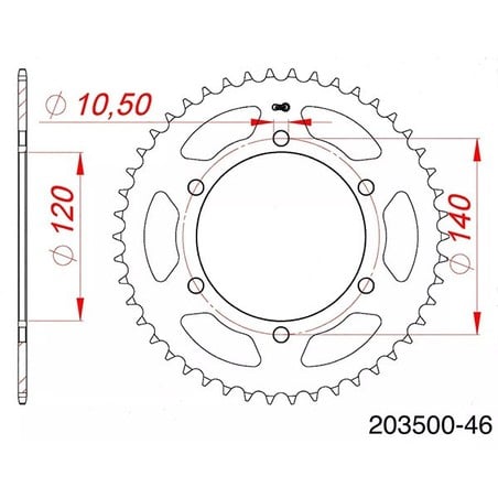 203500-46 Moto Morini 6 2 STR 2022+ AFAM