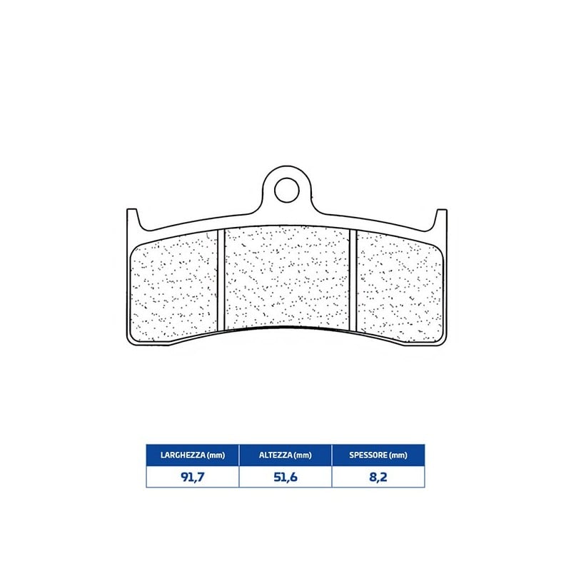 2899C60 PLAQUETTE DE FREIN AVANT DX-SX 2899C60 Mv Agusta F4 1999+ CL BRAKES