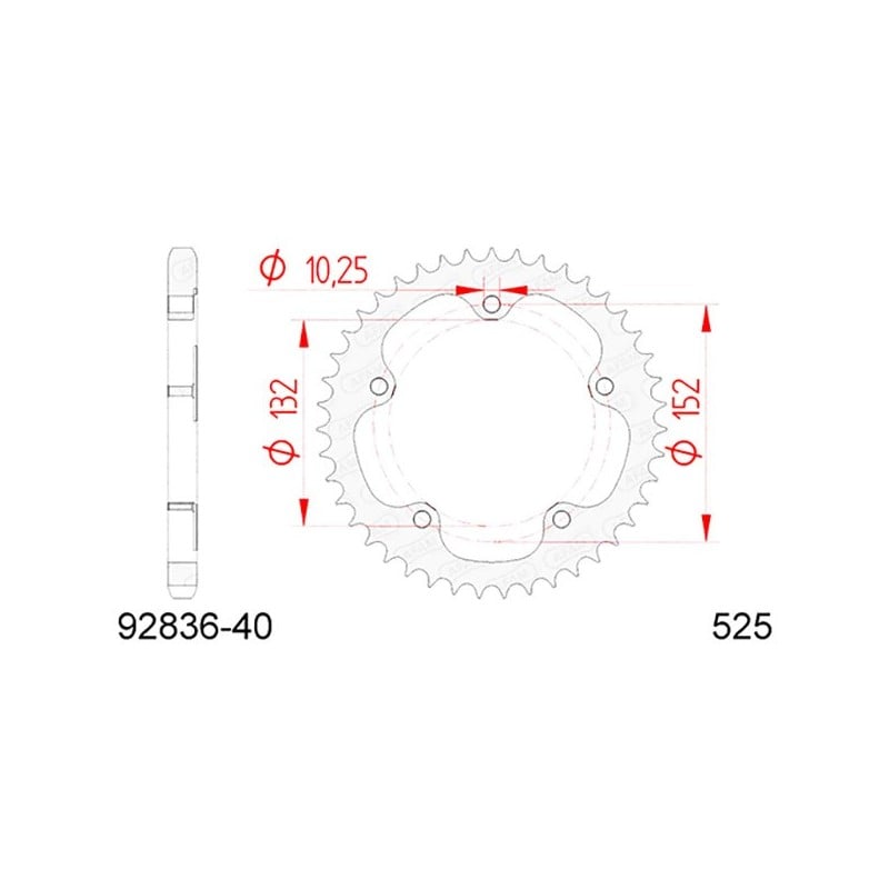 92836:40 Mv Agusta F4 R 2006+ AFAM