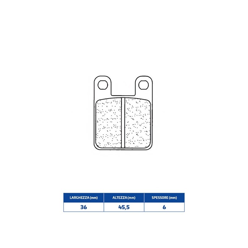 2377RX3 FRONT BRAKE PAD 2377RX3 Peugeot Antifurto 1999+ CL BRAKES