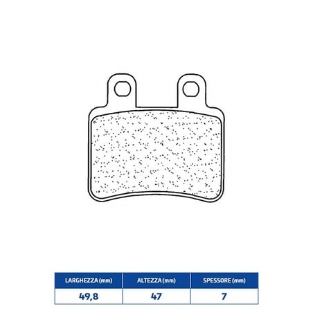 3063SC PASTIGLIA FRENO POST. 3063SC Peugeot E 2004+ CL BRAKES