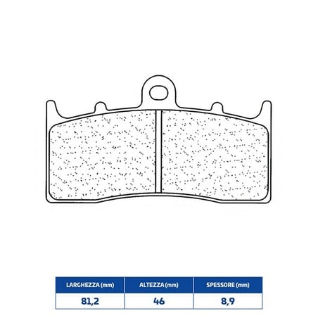 2960A3+ FRONT BRAKE PAD DX-SX 2960A3+ Peugeot Speedfight 4T LC 2000+ CL BRAKES