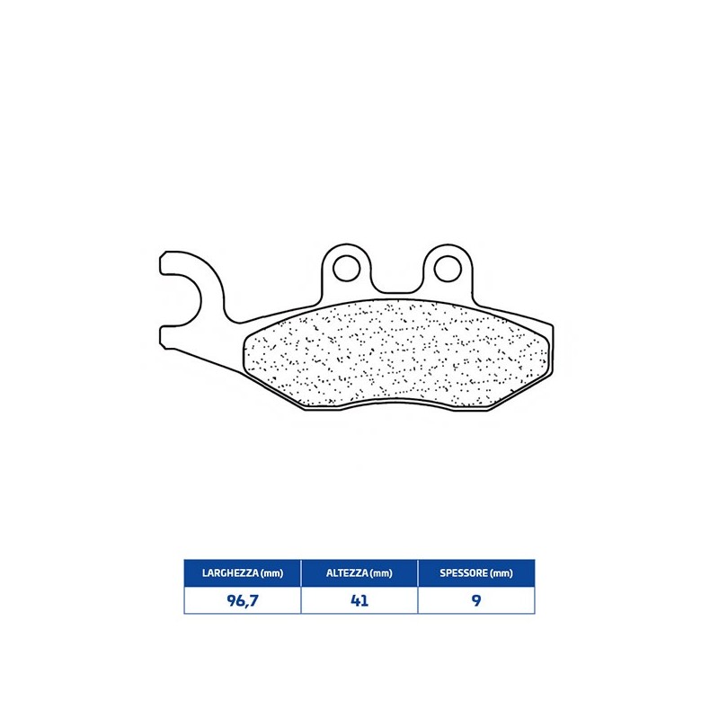 3060MSC PASTILLA DE FRENO DELANTERA 3060MSC Piaggio Vespa Sprint S E5+ 2024+ CL BRAKES