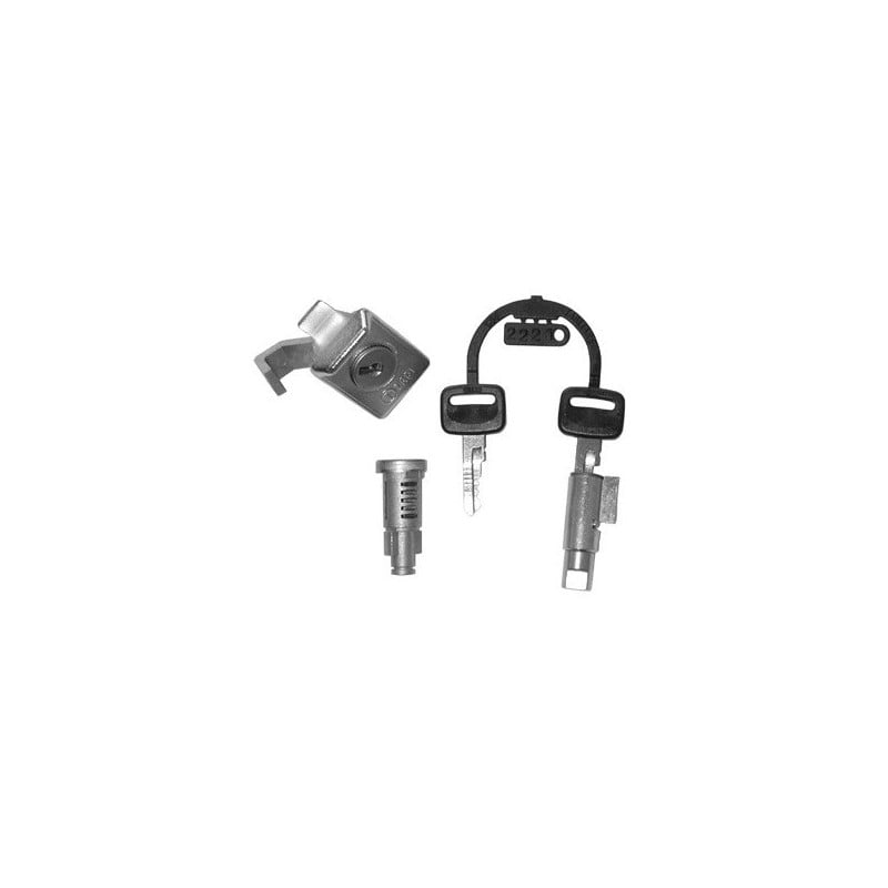 250022 SCHLÖSSER-KIT BLOCC.ZO+BAU.TO+SATTEL Piaggio Vespa PS 1978+ ZADI