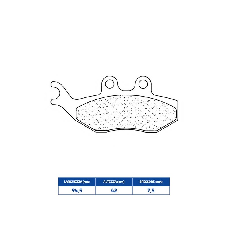 3031SC FRONT BRAKE PAD 3031SC Piaggio Superhexagon GTX 2000+ CL BRAKES