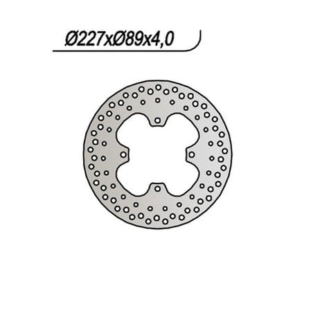 652 DISCO DE FRENO DELANTERO DX-SX Polaris Magnum 6X6 1996+ NG
