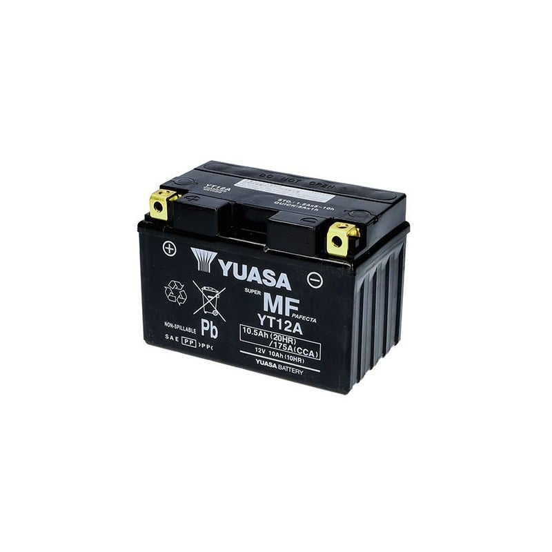 YT12A-BS(WC) BATTERIA Qjmotor SRV 2023+ YUASA