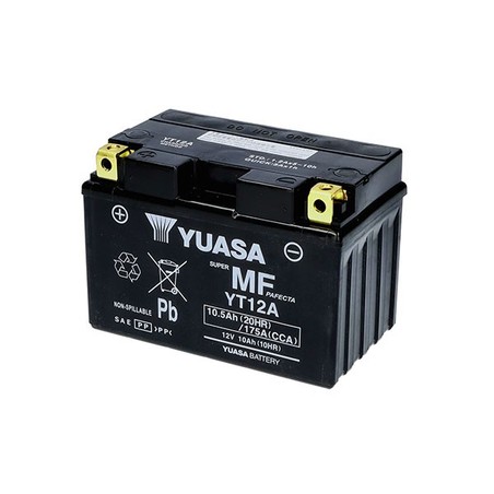 YT12A-BS(WC) SCHLAGZEUG Qjmotor SRV 2023+ YUASA