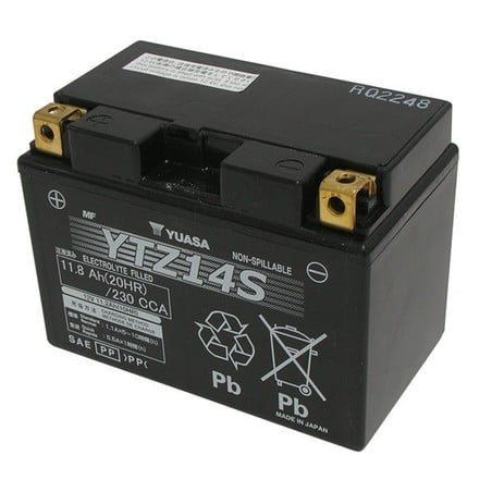 YTZ14S SCHLAGZEUG Qjmotor SRT 2023+ YUASA