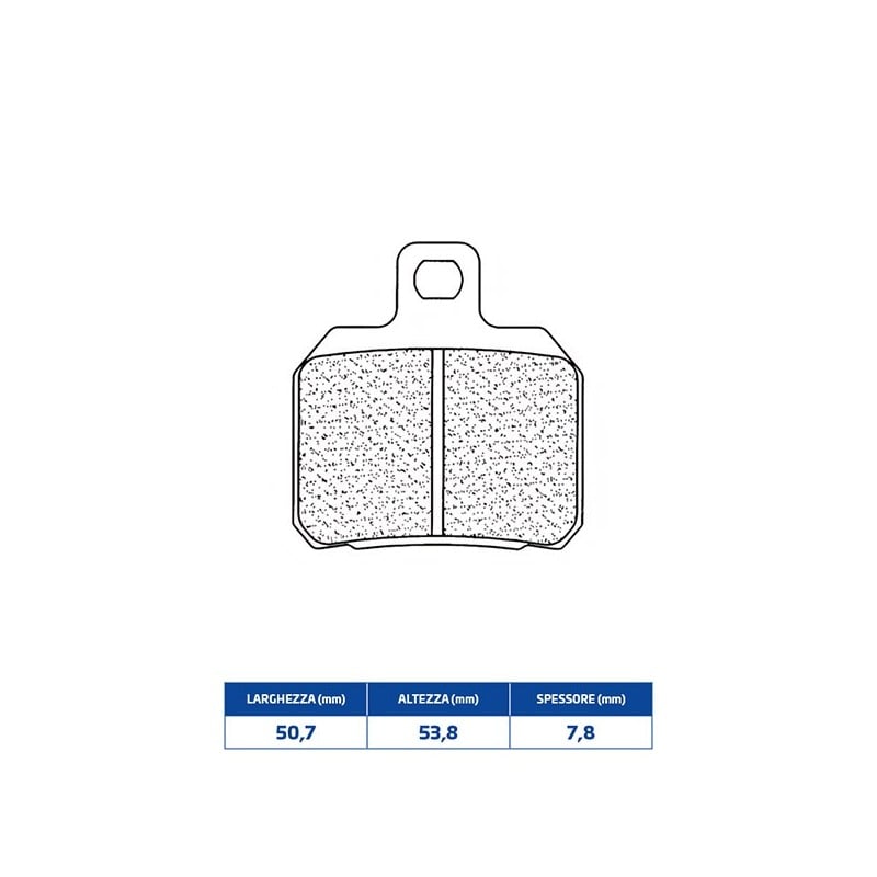 2827RX3 Klocki hamulcowe tylne 2827RX3 Qjmotor SRT 2023+ CL BRAKES