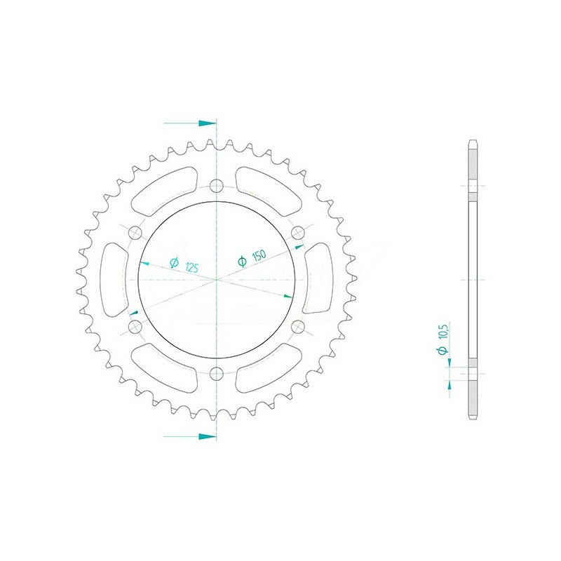 541885046 CORONA AC P525-D46 Qjmotor SRT X 2024+ SGR - GENERICO