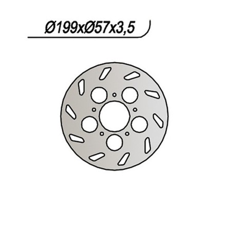 311 DISQUE DE FREIN ARRIERE Rieju RS 1 Castrol Series 1999+ NG