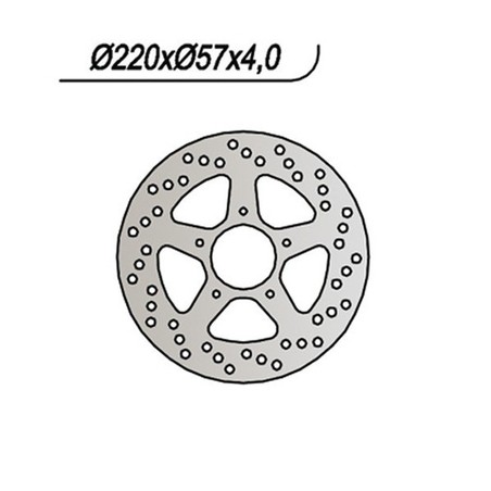 042 DISCO FRENO POST. Rieju RS 2 Matrix 2003+ NG