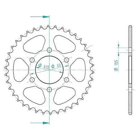 50-29056-38 Royal Enfield Himalayan 411 E5 2021+ SGR - GENERICO