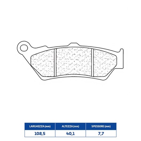 2396XBK5 KLOCKI HAMULCOWE PRZEDNIE 2396XBK5 Royal Enfield E5 2018+ CL BRAKES