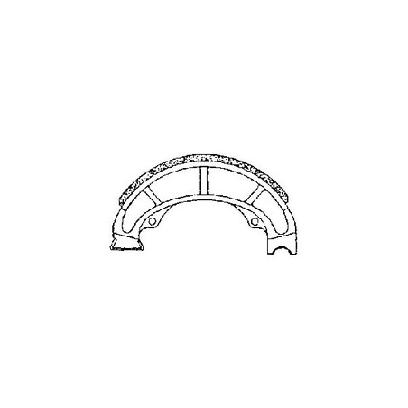 655228 REAR BRAKE SHOES Suzuki AJ ZZ Sepia S 1995+ SPECIALBRAKESHOE