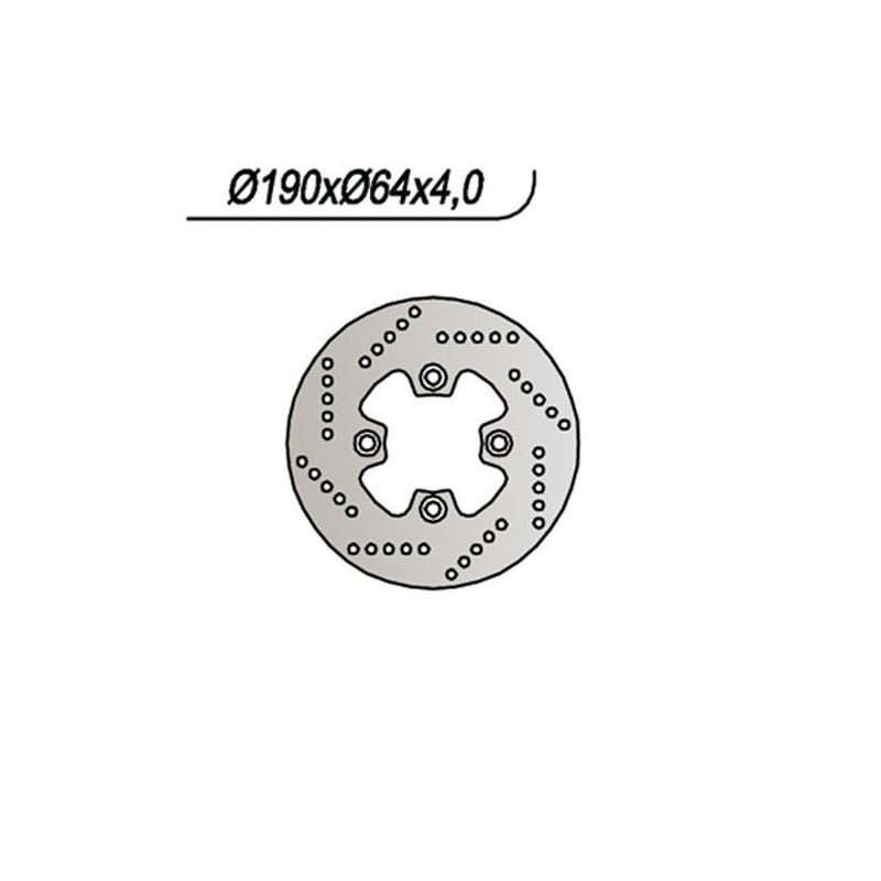 181 DISQUE DE FREIN ARRIERE Suzuki AY Katana AC 1999+ NG