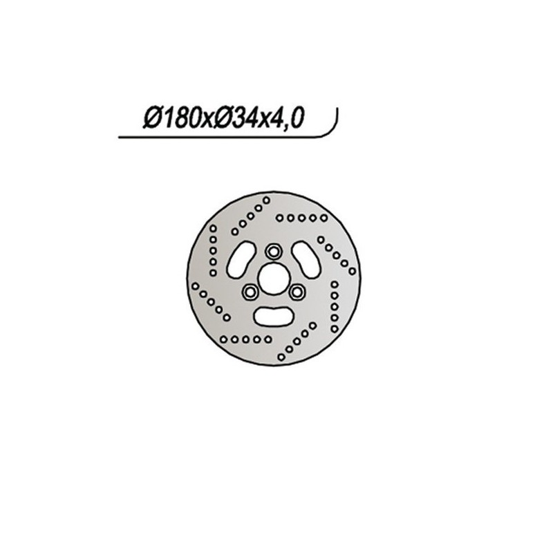 074 DISCO DE FRENO DELANTERO Suzuki AY Katana LC 1999+ NG