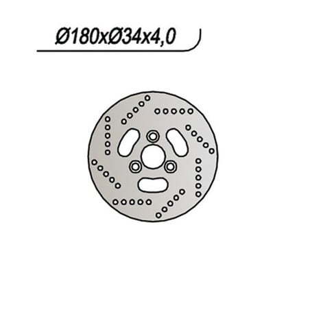 074 FRONT BRAKE DISC Suzuki AY Katana LC 1999+ NG