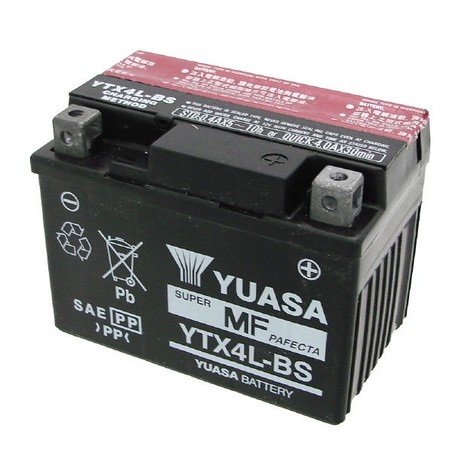 YTX4L-BS SCHLAGZEUG Suzuki Lido 1991+ YUASA