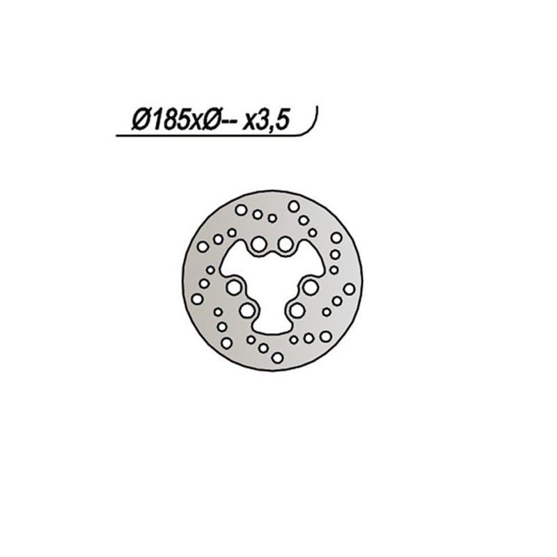 117 REAR BRAKE DISC Suzuki RMX 1996+ NG