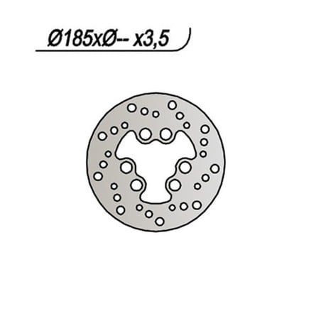 117 REAR BRAKE DISC Suzuki RMX 1996+ NG