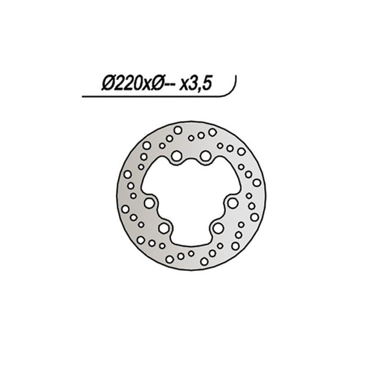 116 FRONT BRAKE DISC Suzuki RMX 1996+ NG