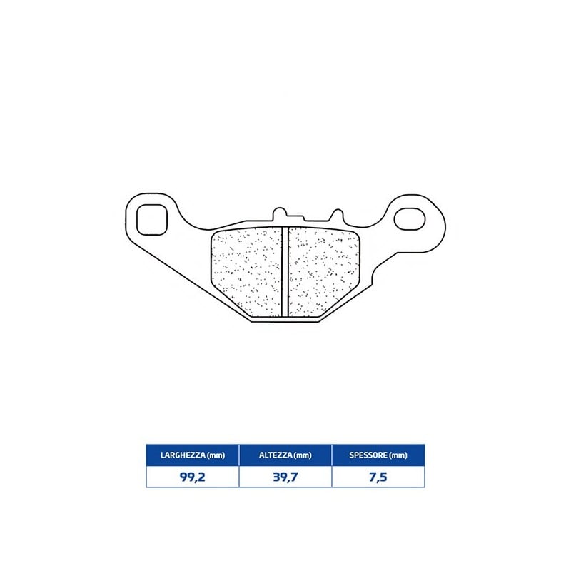 2914MX10 PLAQUETTE DE FREIN AVANT 2914MX10 Suzuki TR Street Magic 1998+ CL BRAKES