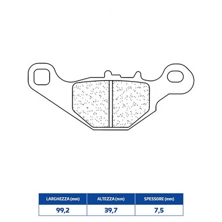 2914MX10 PLAQUETTE DE FREIN AVANT 2914MX10 Suzuki RM RB 2002+ CL BRAKES