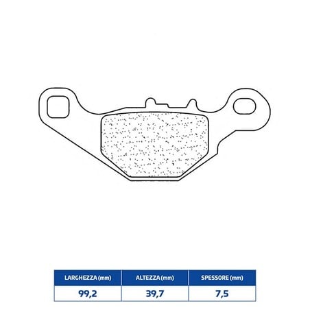 3051MSC FRONT BRAKE PAD 3051MSC Suzuki RM RB 2002+ CL BRAKES