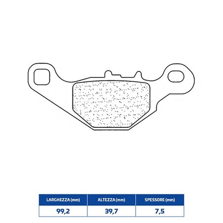3051SC FRONT BRAKE PAD 3051SC Suzuki UK ADDRESS 2015+ CL BRAKES