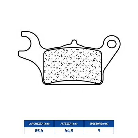 3107MSC FRONT BRAKE PAD 3107MSC Suzuki UK ADDRESS 2018+ CL BRAKES