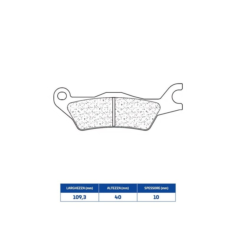 1258A3+ FRONT BRAKE PAD 1258A3+ Suzuki GSX S ABS 2017+ CL BRAKES