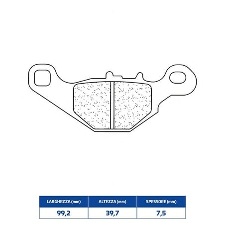 2914MX10 PLAQUETTE DE FREIN AVANT 2914MX10 Suzuki UC Epicuro 1999+ CL BRAKES