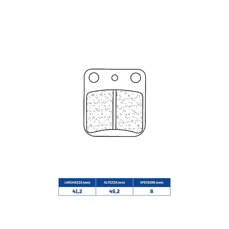 2408RX3 KLOCKI HAMULCOWE PRZEDNIE PRAWE-LEWE 2408RX3 Suzuki FK7) 2002+ CL BRAKES