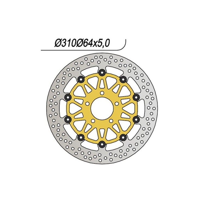 120 DISQUE DE FREIN AVANT Suzuki GS 2001+ NG