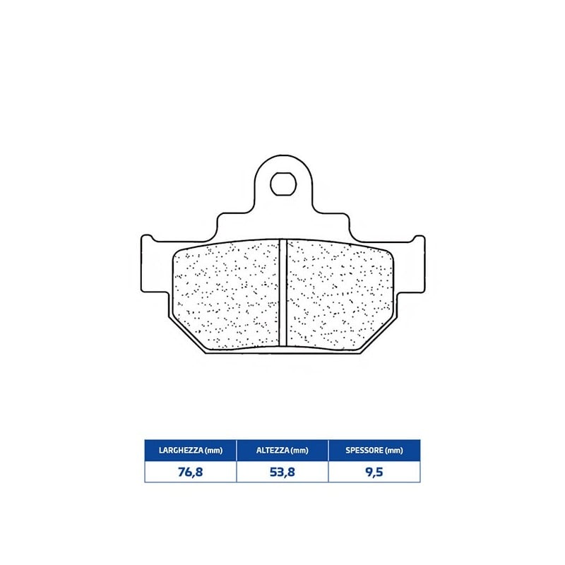 2386A3+ PLAQUETTE DE FREIN AVANT 2386A3+ Suzuki Dakar DR S 1985+ CL BRAKES