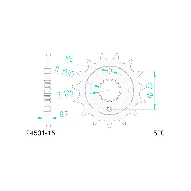 24501:15 Suzuki SV 1999+ AFAM