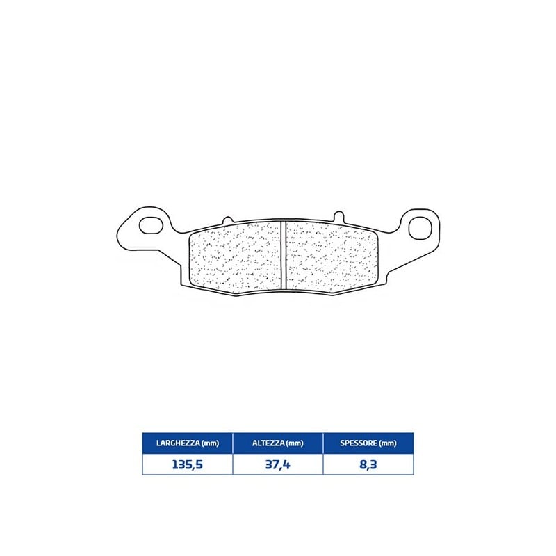 2384XBK5 FRONT BRAKE PAD 2384XBK5 Suzuki M50 Boulevard 2005+ CL BRAKES