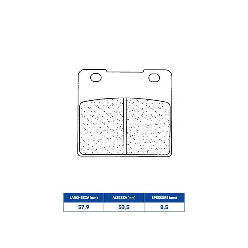 2280A3+ FRONT BRAKE PAD 2280A3+ Suzuki S50 Boulevard 2005+ CL BRAKES