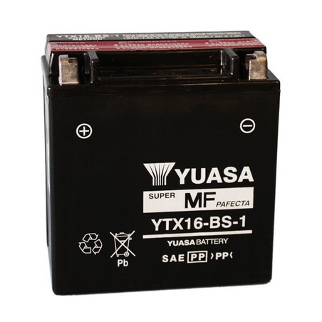 YTX16-BS-1 SCHLAGZEUG Suzuki VS GLF Intruder 1987+ YUASA
