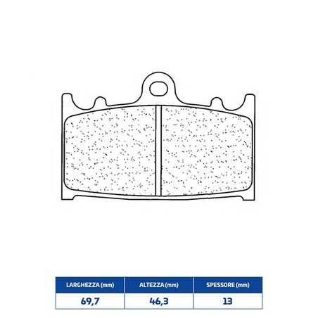1145RX3 PLAQUETTE DE FREIN ARRIERE 1145RX3 Suzuki VL C90 Boulevard 2005+ CL BRAKES