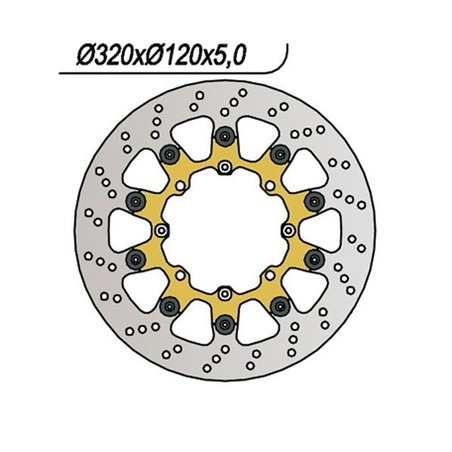 722 VORDERE BREMSSCHEIBE Swm R RS 2015+ NG