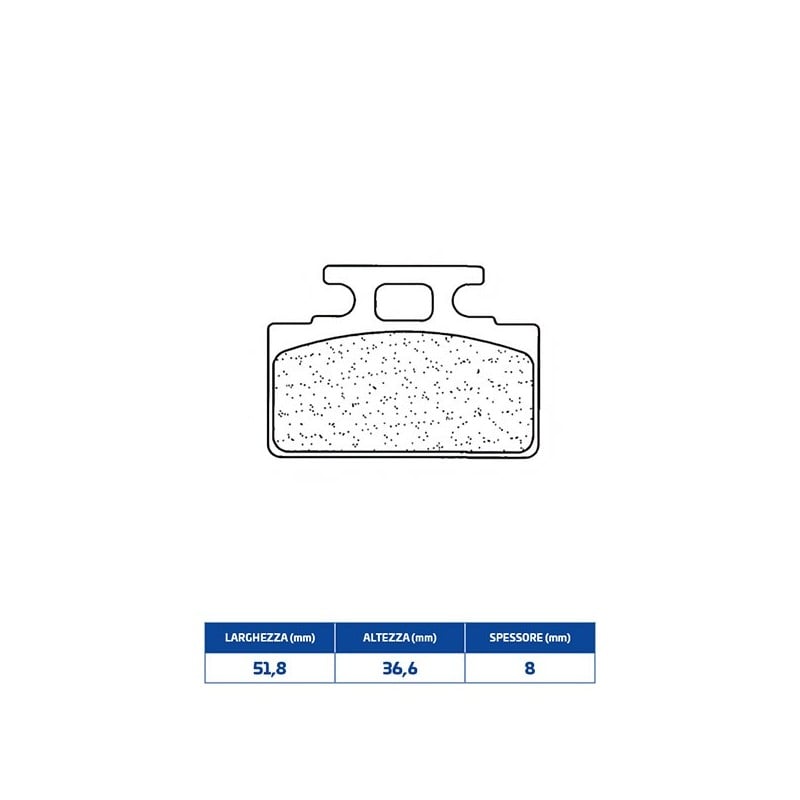 3009MSC FRONT BRAKE PAD 3009MSC Sym E4 2006+ CL BRAKES