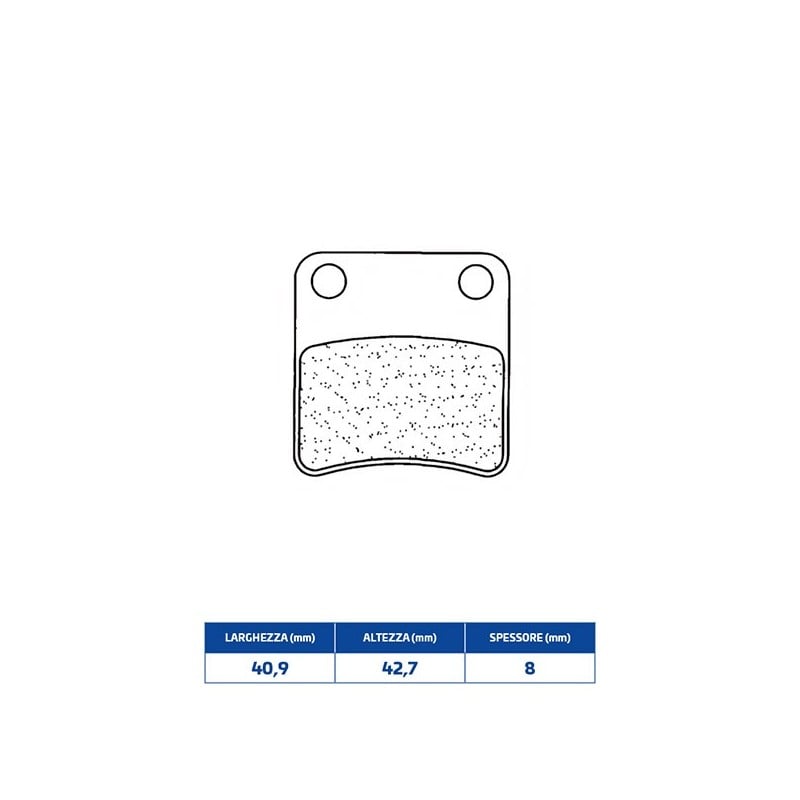 3038MSC FRONT BRAKE PAD 3038MSC Sym Orbit 4T 2007+ CL BRAKES