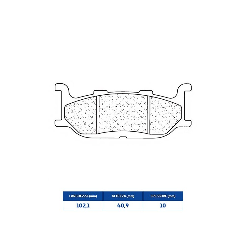 2391S4 FRONT BRAKE PAD 2391S4 Sym NH X CBS 2019+ CL BRAKES